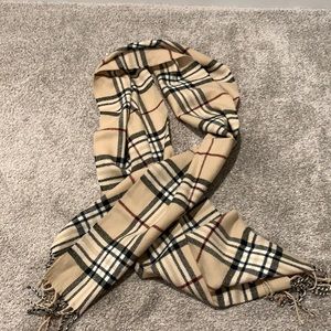 Burberry pattern scarf